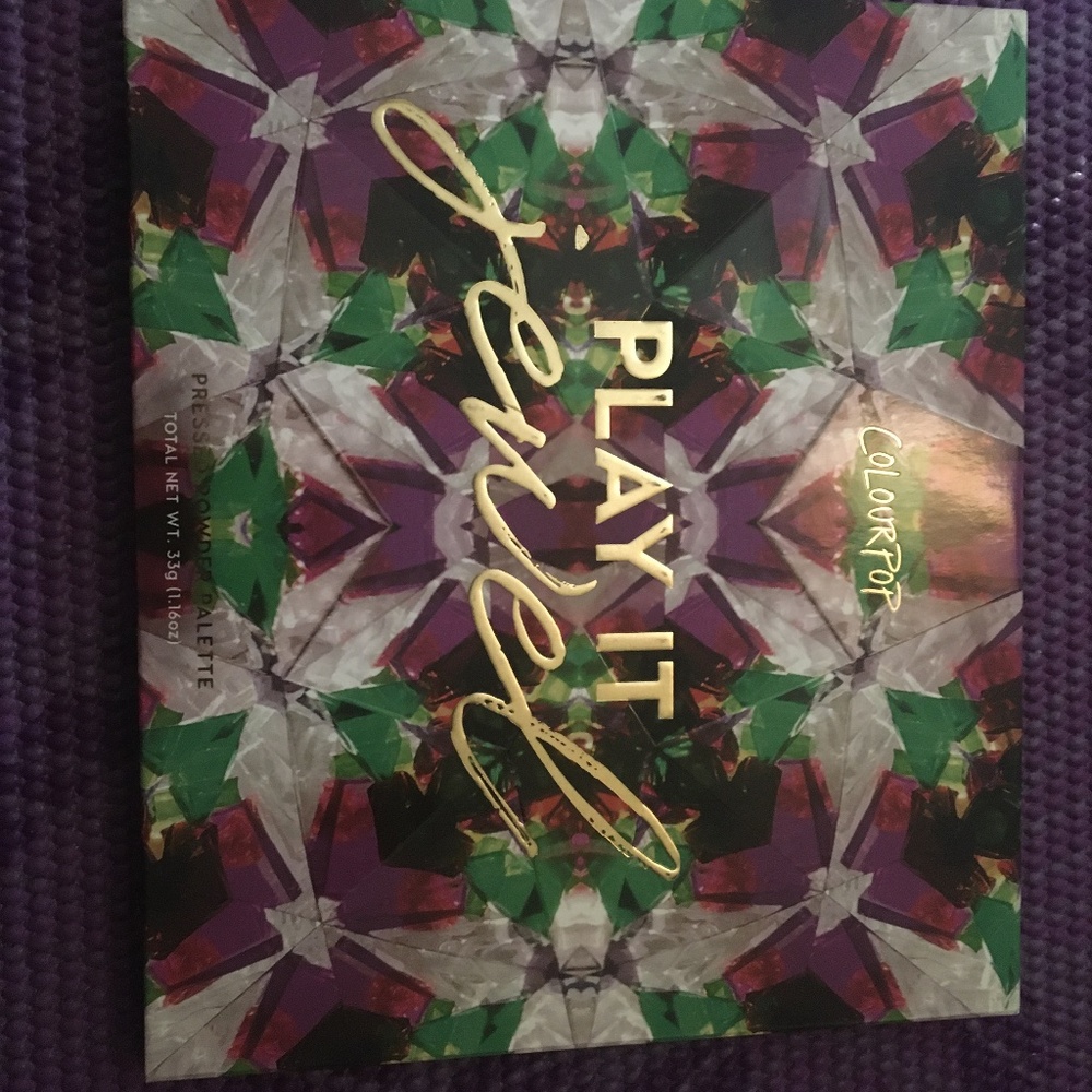 Colourpop play it jewel palette